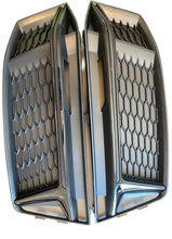 Lade das Bild in den Galerie-Viewer, Audi Nebelscheinwerfer Abdeckung RS-Optik Black Edition passend für Audi A4 B9 2016-2019