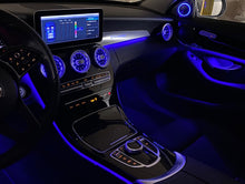 Lade das Bild in den Galerie-Viewer, *Bundle* Beleuchtete Luftdüsen + Erweiterung auf 64 Farben für Mercedes C-Klasse W205 & GLC-X253