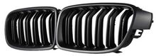 Lade das Bild in den Galerie-Viewer, Kühlergrill Grill Nieren Schwarz MATT passend für BMW 3 Serie