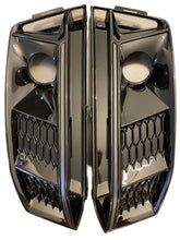 Lade das Bild in den Galerie-Viewer, Audi Nebelscheinwerfer Abdeckung RS-Optik Black Edition passend für Audi A4 B9 2016-2019