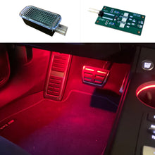 Lade das Bild in den Galerie-Viewer, Audi Fußraumbeleuchtung Platine Set (2 Stk)