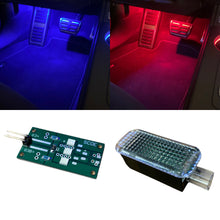 Lade das Bild in den Galerie-Viewer, Audi Fußraumbeleuchtung Platine Set (2 Stk)