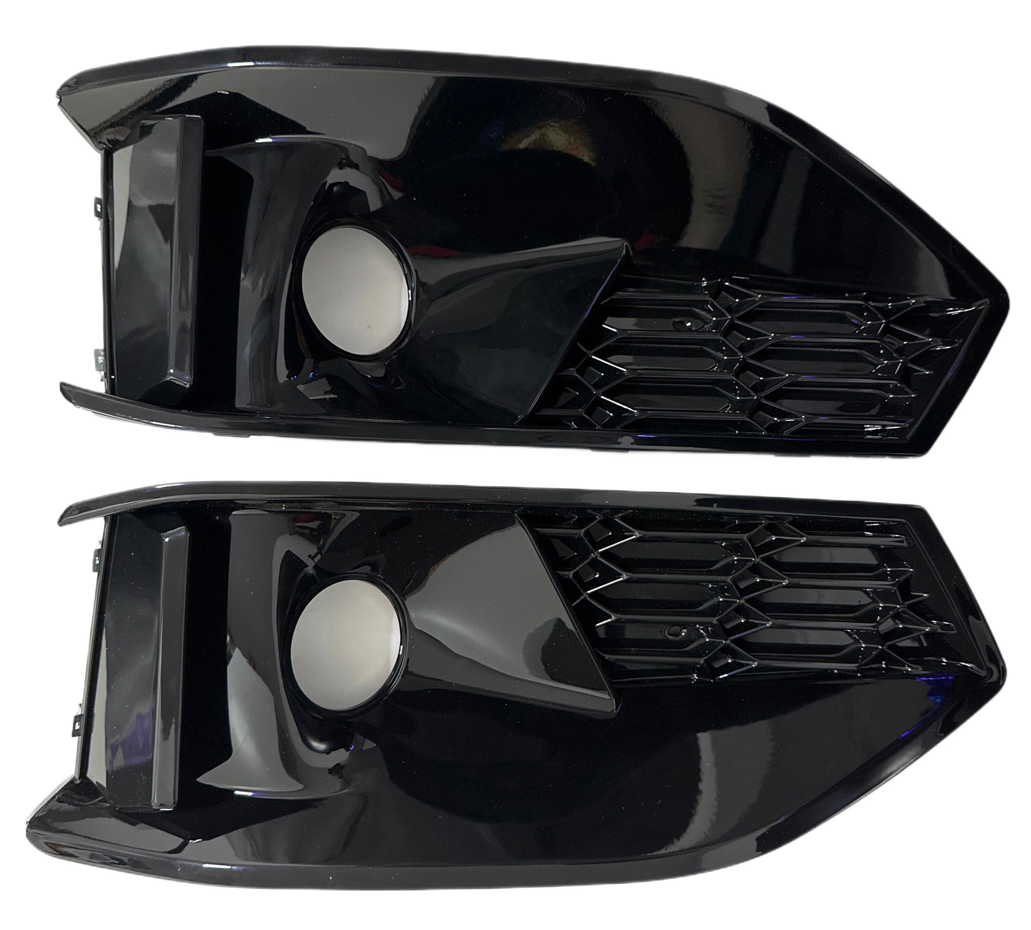 Audi Nebelscheinwerfer Abdeckung RS-Optik Black Edition passend für Audi A4  B9 Facelift 2020-2023