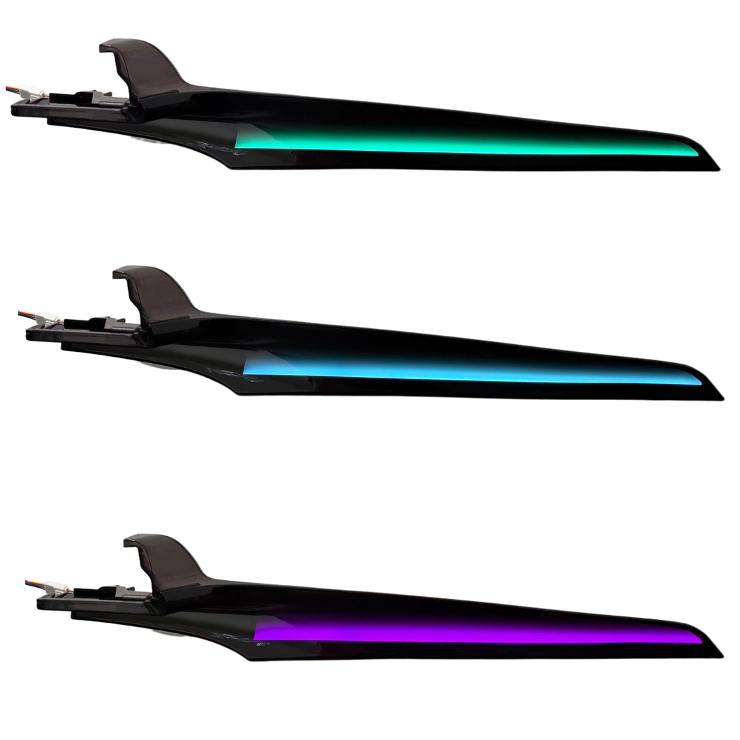 Zierleiste Black Edition mit integrierter Ambientebeleuchtung – Mercedes C-Klasse W205 / GLC-X253