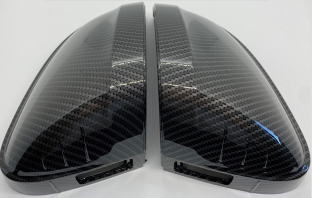 Carbon Spiegelkappen Set passend für Audi A4 B9 + Audi A5 F5