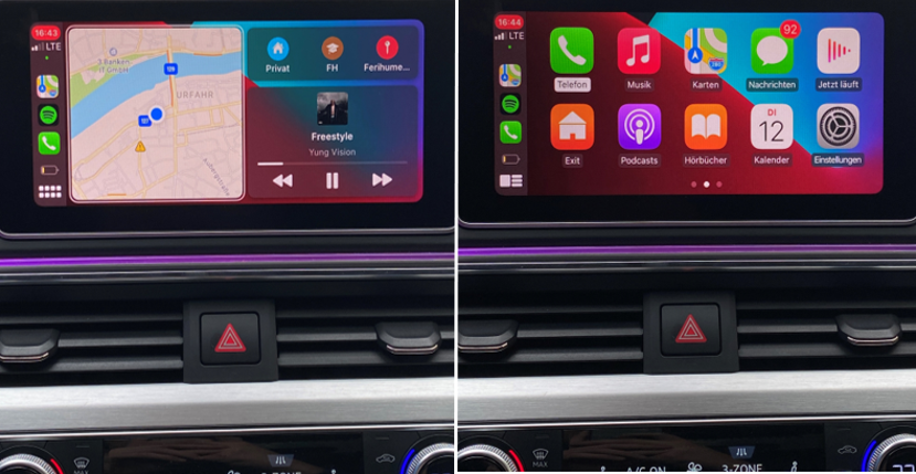 Audi Wireless Carplay / Android Auto Nachrüstkit A3 A4 A5 Q5 Q7